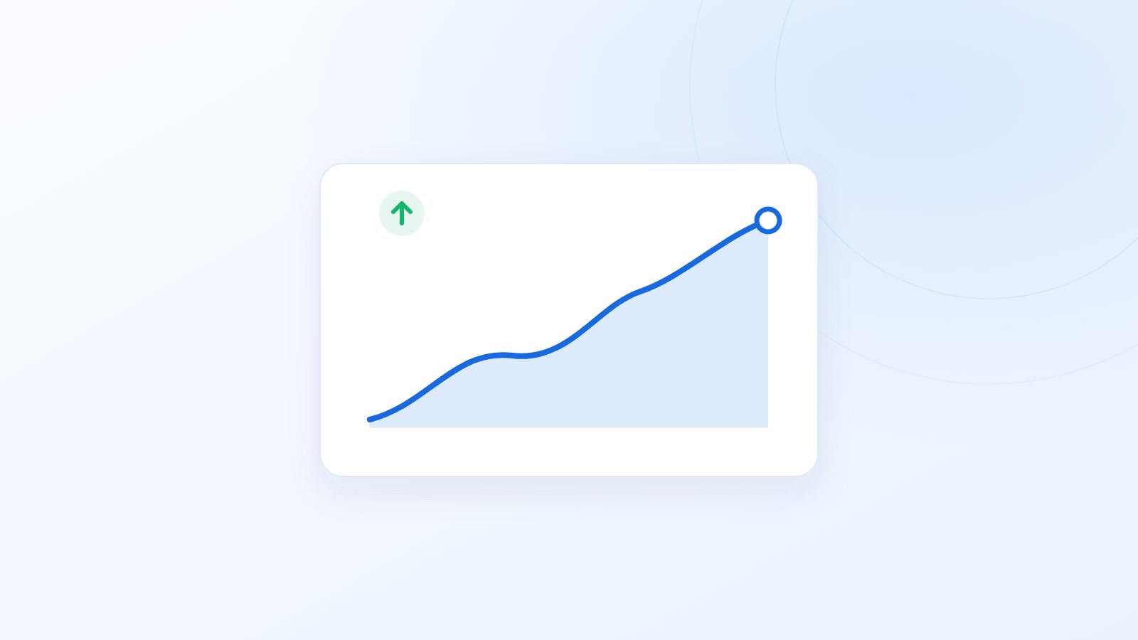 Ilustração de um gráfico de entradas e saídas de caixa